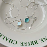 Ocean Serpent - Aquamarine Chain