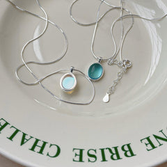 Ocean Serpent - Aquamarine Chain