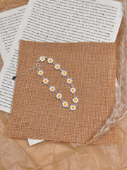 S925 Silver Daisy Bracelet
