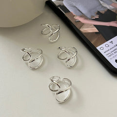 Veil of Tears · Double Teardrop Silver Ring