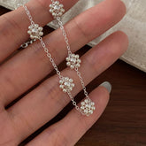 S925 Sterling Silver Bubble Blossom Bracelet