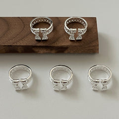 Cloud Waltz · Bow-Knot Open Ring