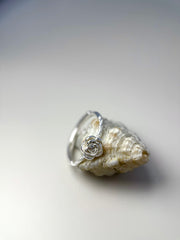 Mini Rose Ring in S925 Silver