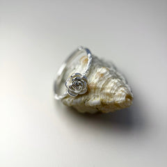 Mini Rose Ring in S925 Silver