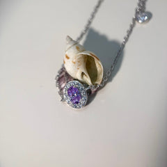 Oval-Cut Zircon Bracelet in S925 Silver