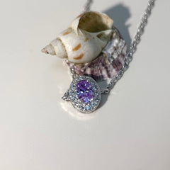 Oval-Cut Zircon Bracelet in S925 Silver