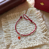 Colorful Braided S925 Sterling Silver Zircon Charm Bracelet