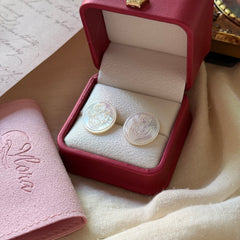 French-Inspired Tulip 14K Gold Filled Stud Earrings