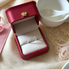 S925 Sterling Silver Vintage Star Ring