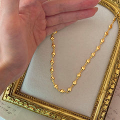 Linked Heart Chain Necklace