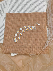 S925 Silver Daisy Bracelet