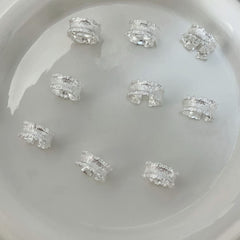 S925 Silver Wrinkled Texture Ring