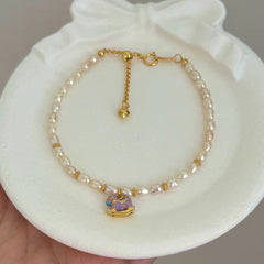 Moonlit Tale · Rocking Horse Pearl Bracelet