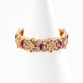 S925 Silver Vintage Zircon Ring