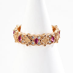 S925 Silver Vintage Zircon Ring