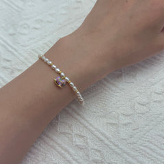 Moonlit Tale · Rocking Horse Pearl Bracelet