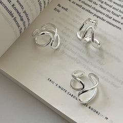 Veil of Tears · Double Teardrop Silver Ring