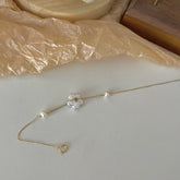 Natural Baroque Pearl Floral 14K Gold-Filled Bracelet