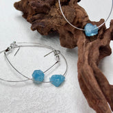 Raw Aquamarine Bracelet in S925 Silver