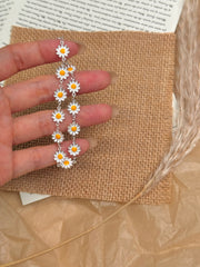 S925 Silver Daisy Bracelet