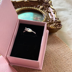 Mother-of-Pearl Bow Ring