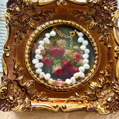 S925 Sterling Silver Freshwater Pearl & Strawberry Quartz Bracelet