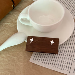 S925 Sterling Silver Matte Eight-Point Star Stud Earrings