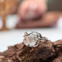 Baroque Pearl Ring in S925 Silver