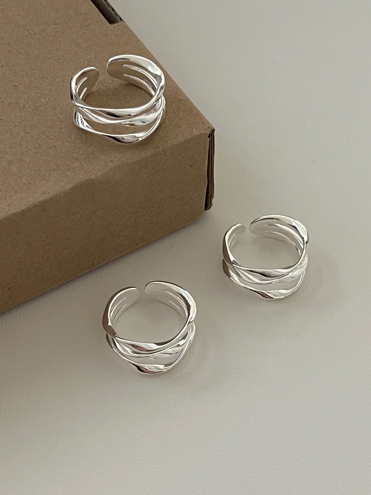 Triple Wave Ring