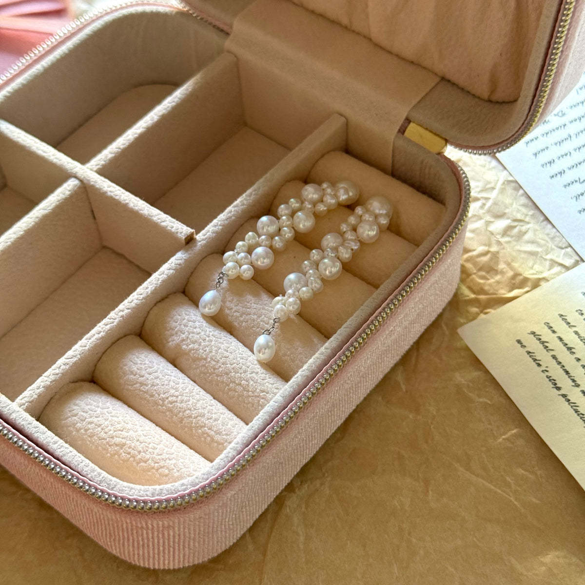 S925 Sterling Silver Natural Pearl Stud Earrings