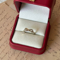 Bow & Star Pavé Zircon Ring
