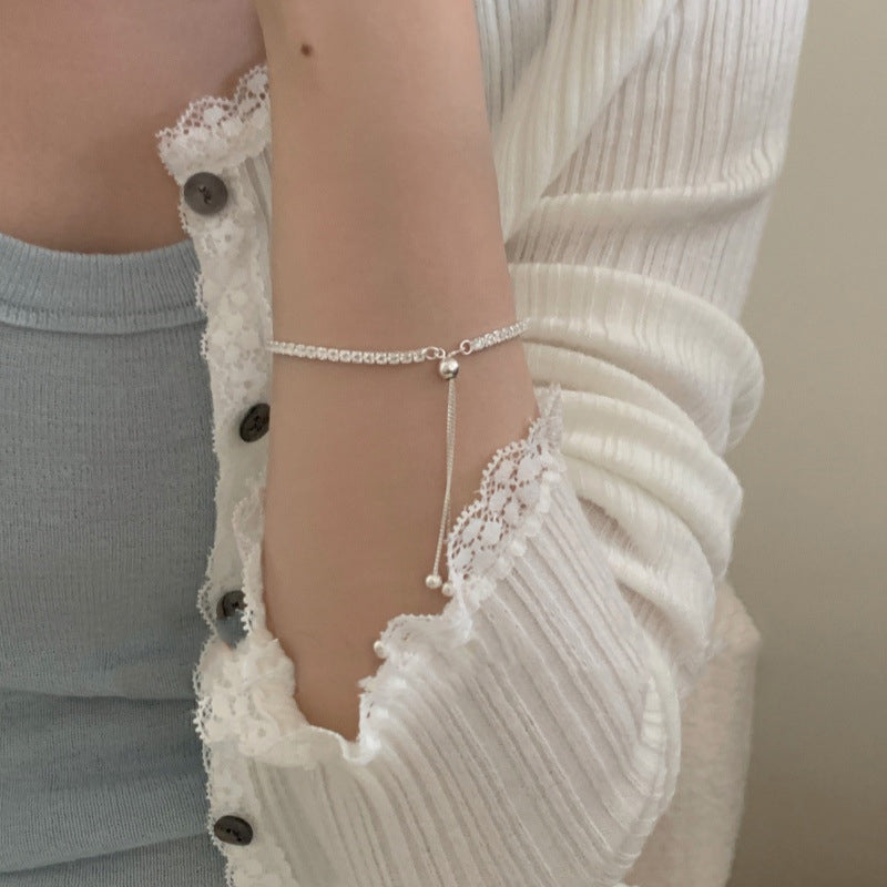 Starlit Whispers Adjustable Zircon Bracelet