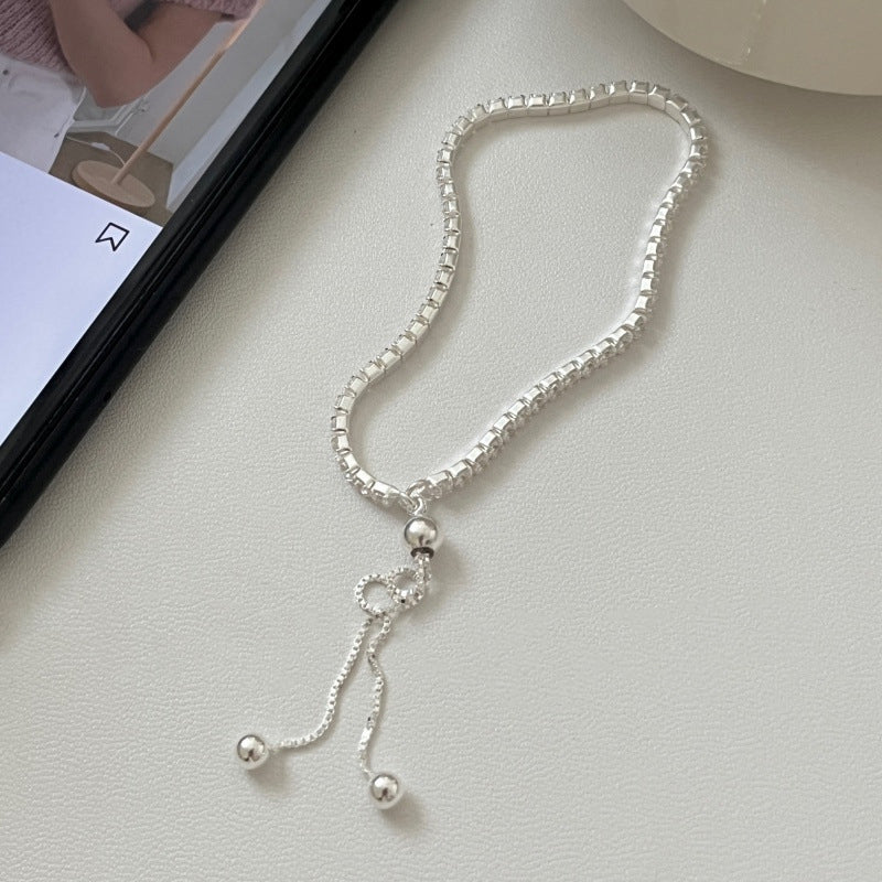 Starlit Whispers Adjustable Zircon Bracelet