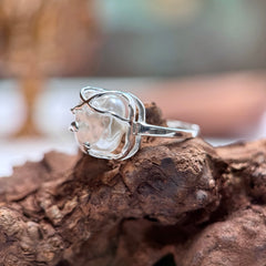 Baroque Pearl Ring in S925 Silver