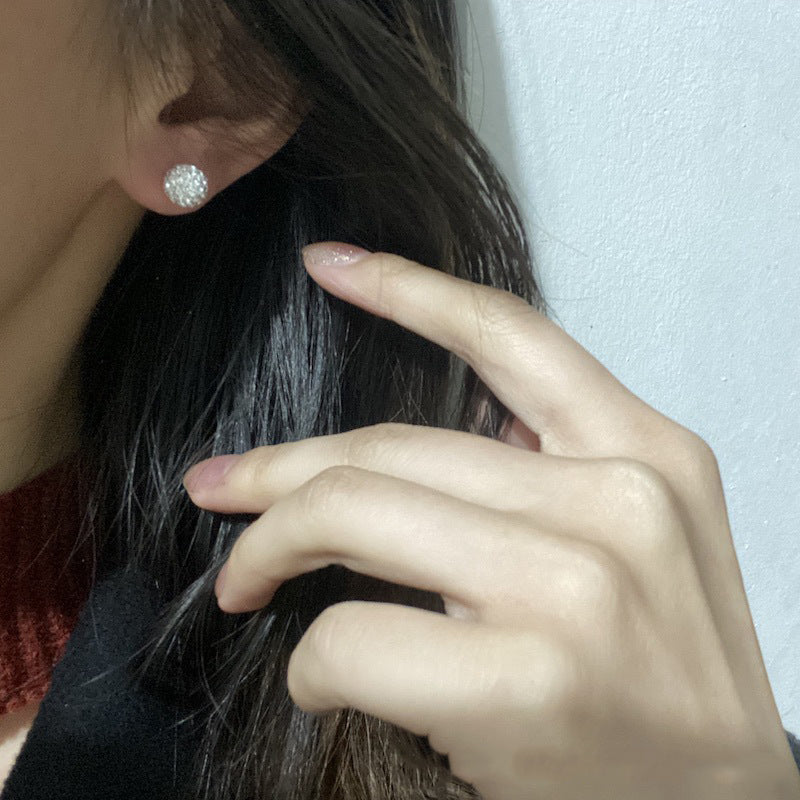 Stardust Whispers · Zircon Planet Stud Earrings