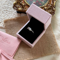 Mother-of-Pearl Bow Ring
