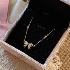 Bow Pavé Zircon Bracelet