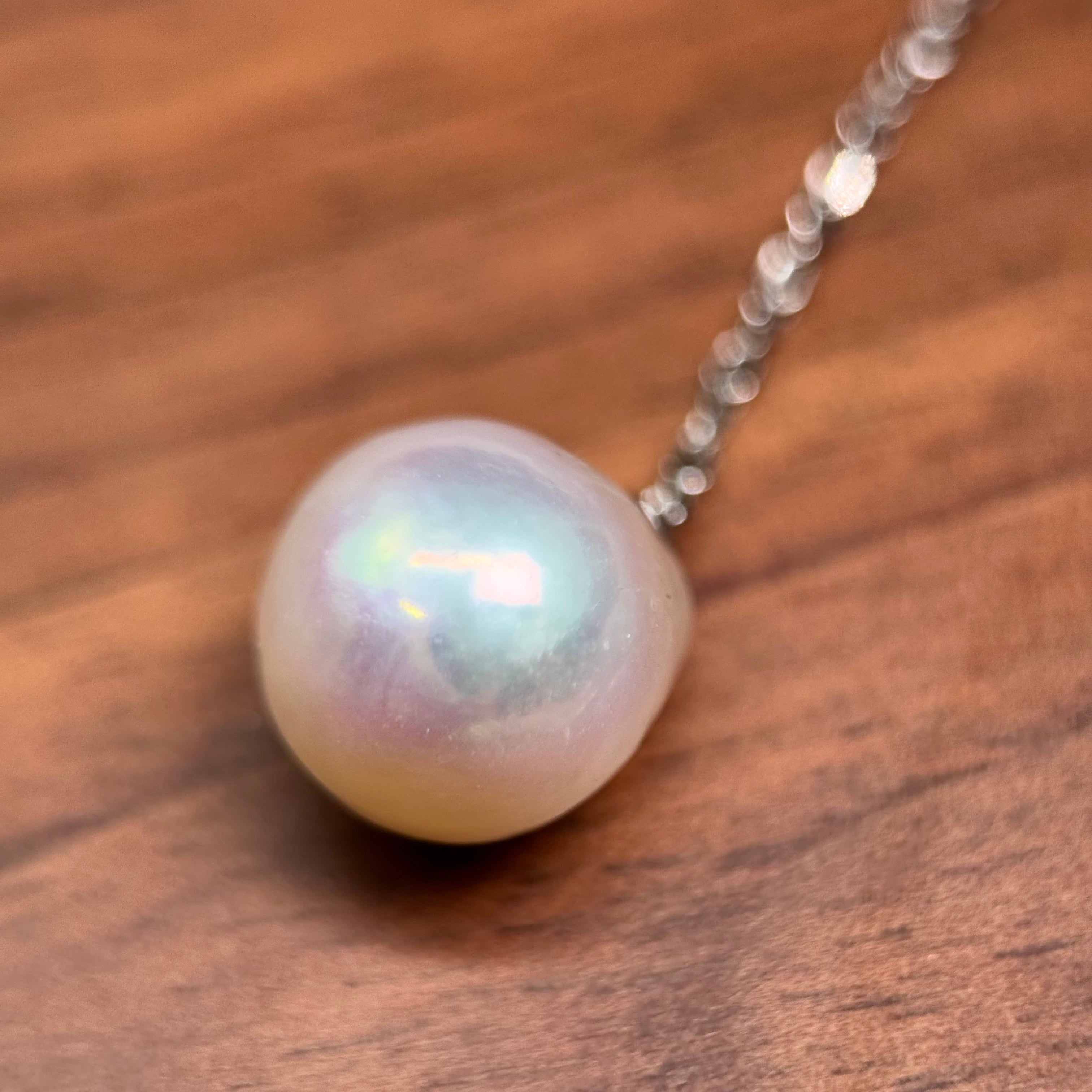 Star & Edison Pearl Necklace in S925 Silver