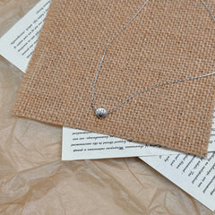 S925 Silver Mini Shell Necklace