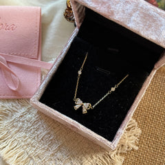 Bow Pavé Zircon Bracelet