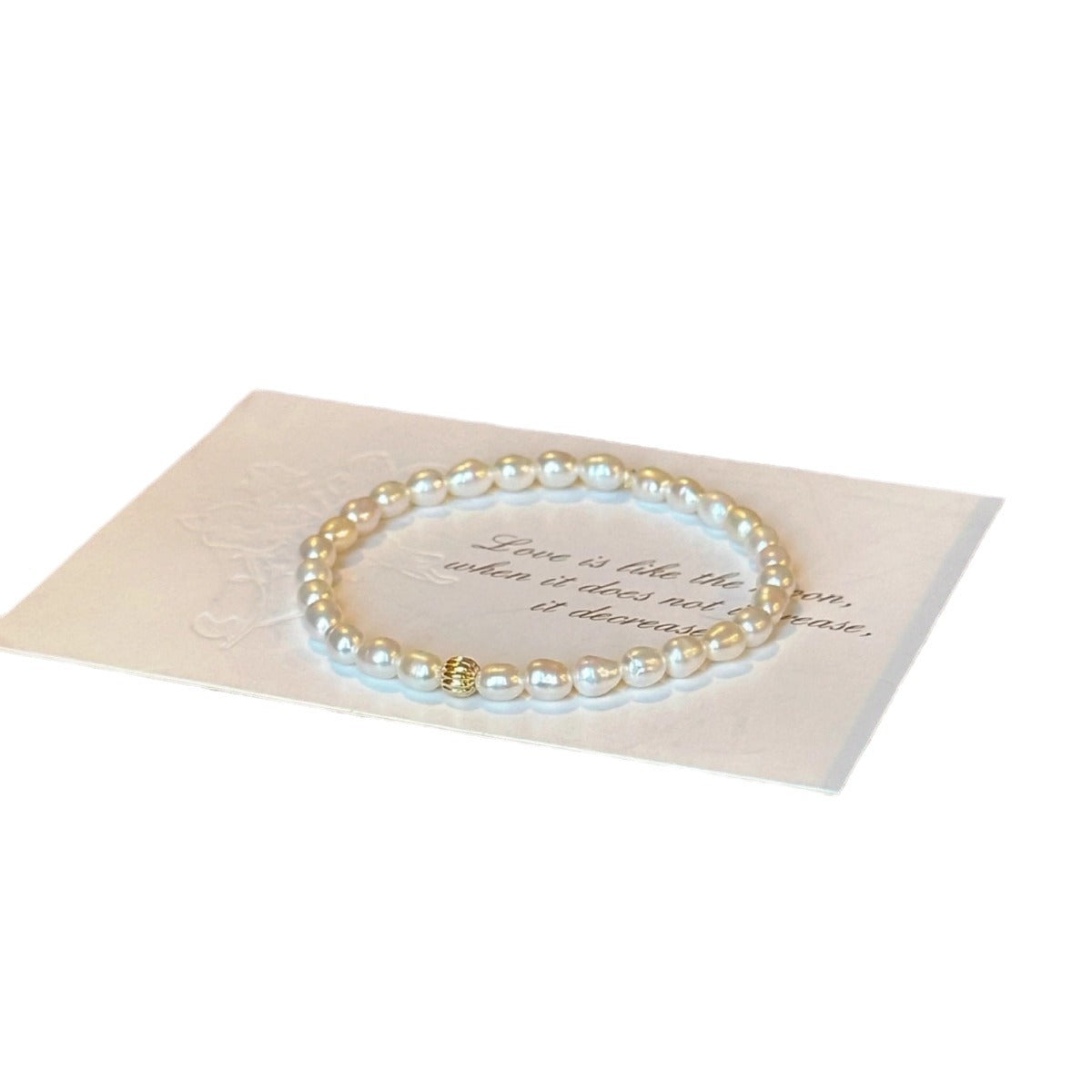 Natural Millet Pearl Bracelet