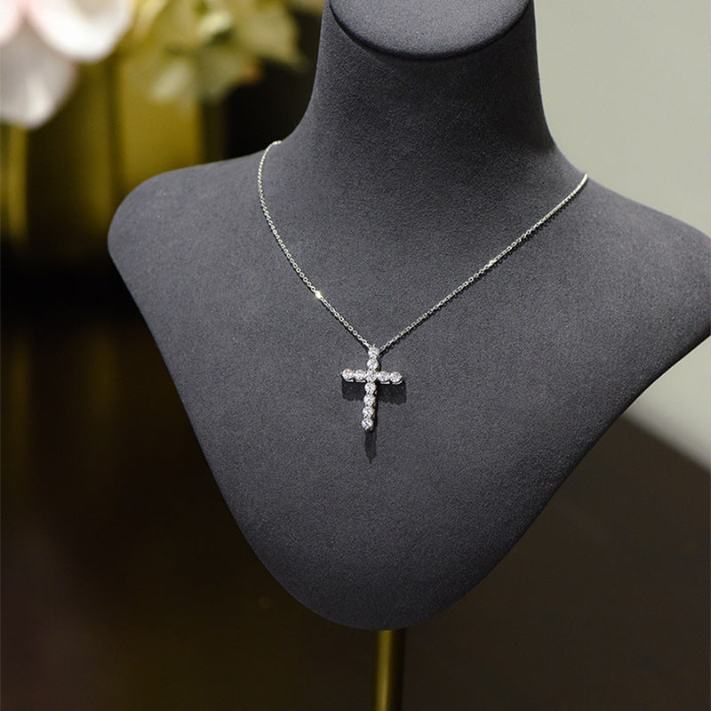 Cross Zirconia Necklace