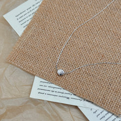 S925 Silver Mini Shell Necklace