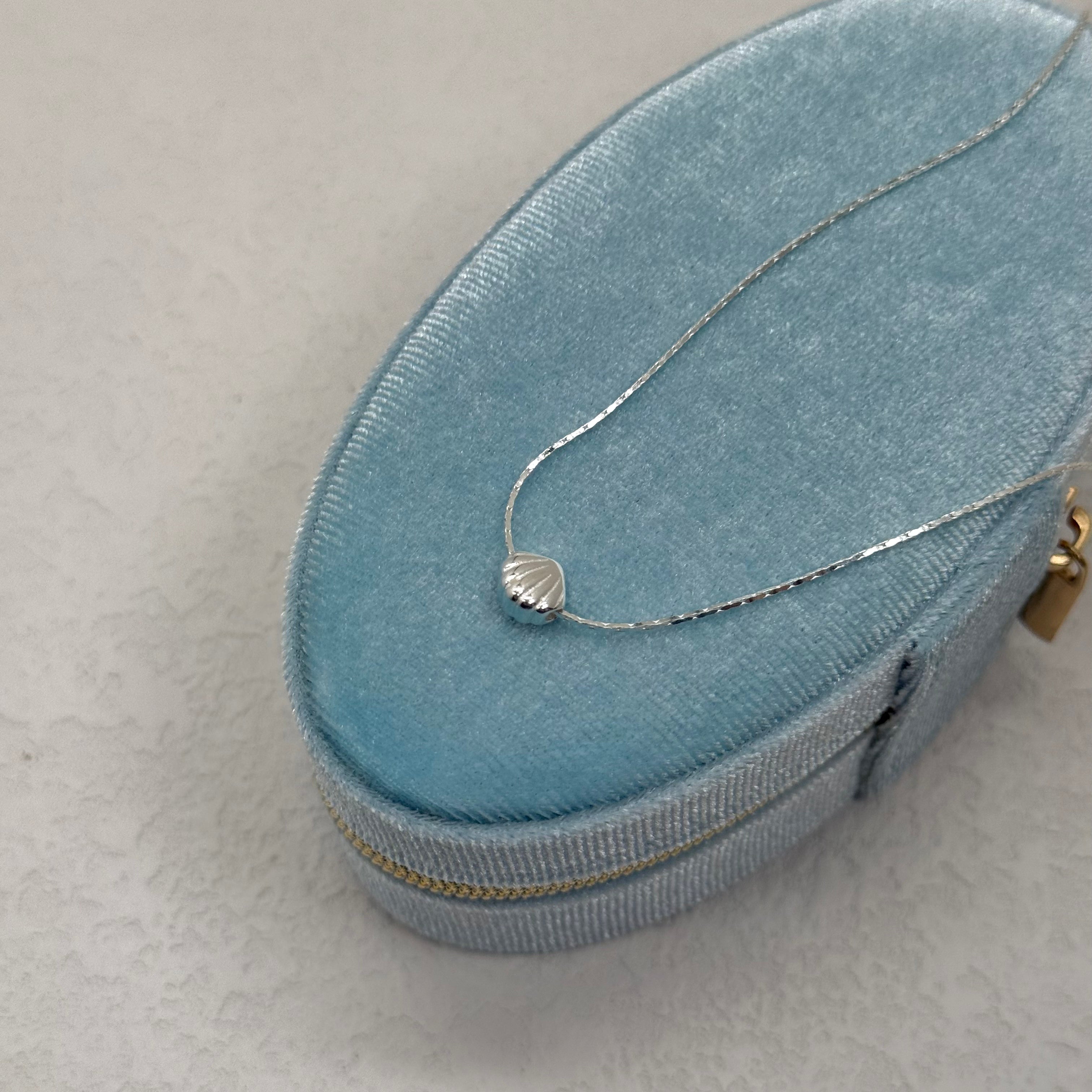S925 Silver Mini Shell Necklace