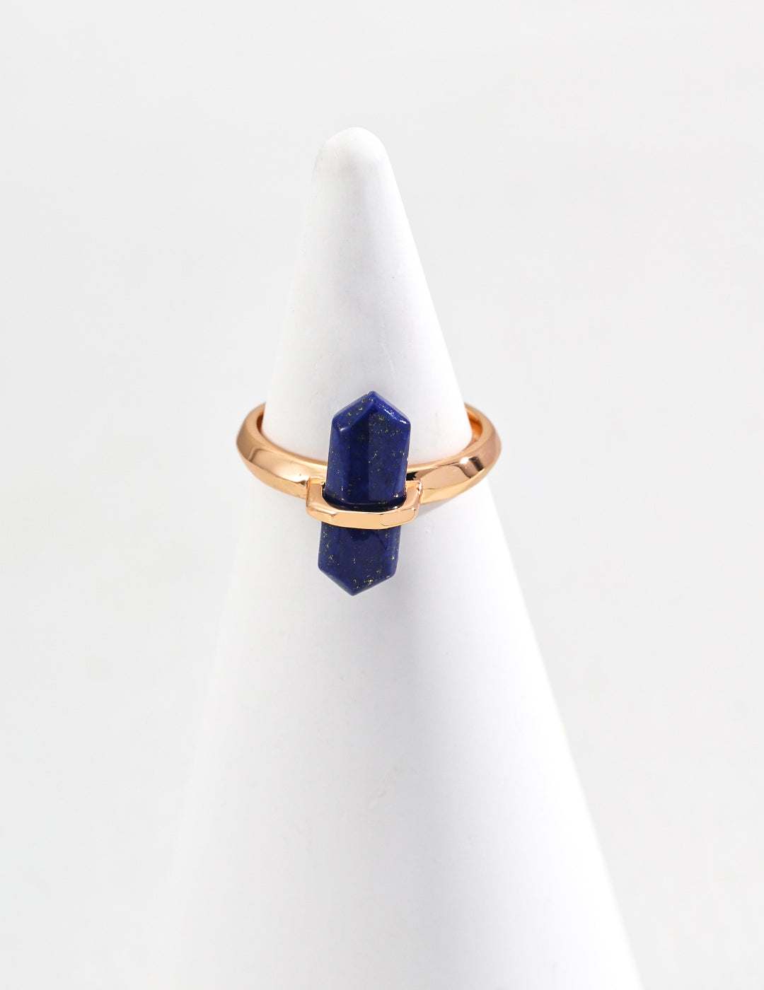 S925 Silver Natural Lapis Lazuli Ring