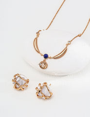 S925 Silver Natural Pearl Earrings